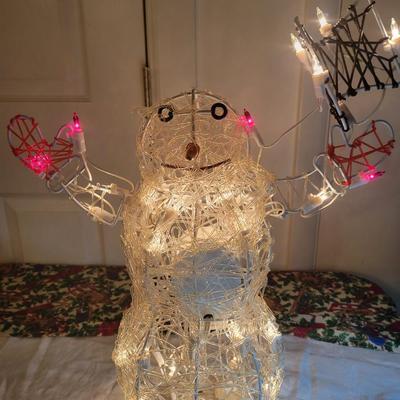 LOT:: 45 Animatronic Light Up Snowman