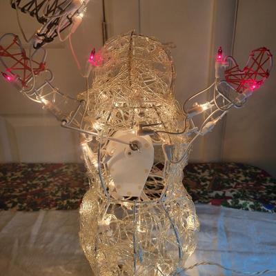 LOT:: 45 Animatronic Light Up Snowman