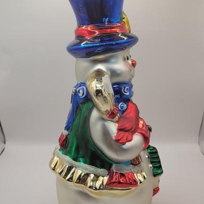 LOT:: 51 Victorian Santa Blown Glass 12" Kurt Adler
