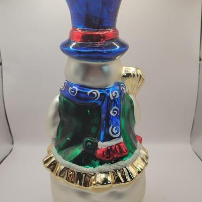 LOT:: 51 Victorian Santa Blown Glass 12" Kurt Adler