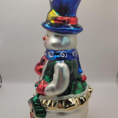 LOT:: 51 Victorian Santa Blown Glass 12" Kurt Adler