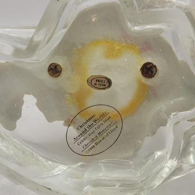 LOT:: 52 Fitz N Floyd Plate & House Of Lloyd "Christmas Around The World"