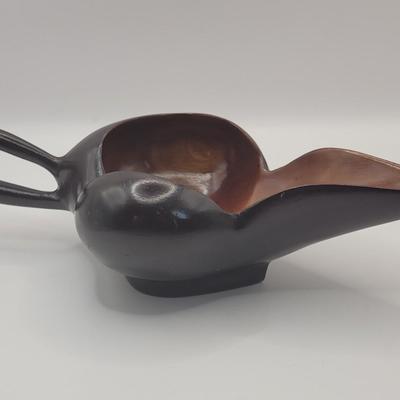 LOT:: 56 Mini Lane Chest & Three MCM Serving Pieces