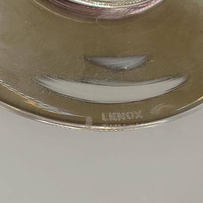 LOT:: 58 Lenox Candlesticks & Lenox Water Goblets