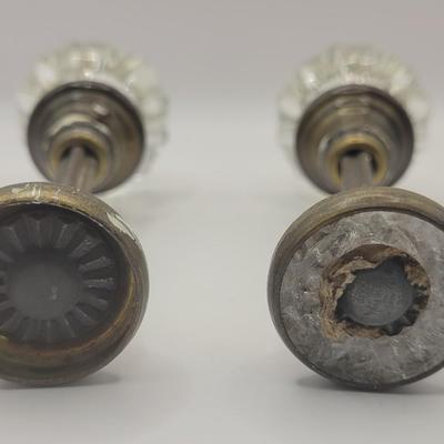 LOT:: 60 Vintage Vanity Lot- Mirrors & Crystal Knobs