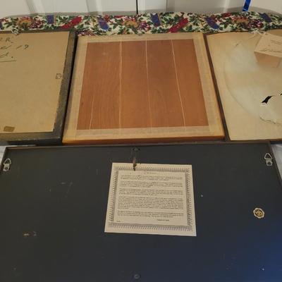 LOT:: 61 Masonic Wall Hangings & Hammered Copper "Last Supper"