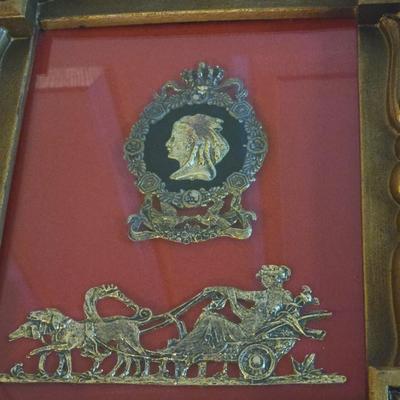 LOT:: 61 Masonic Wall Hangings & Hammered Copper "Last Supper"