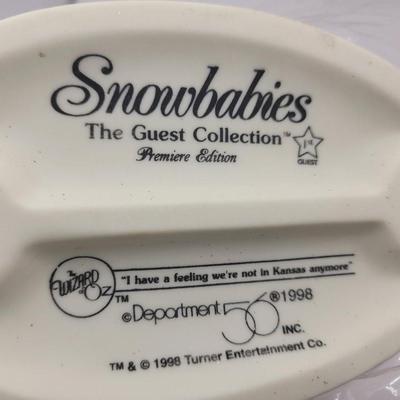 LOT:: 65 Snowbabies Wizard Of Oz Dorothy & Ornament