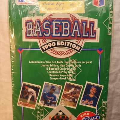 LOT:: 69 SEALED Upper Deck Baseball Cards 1990 Edition