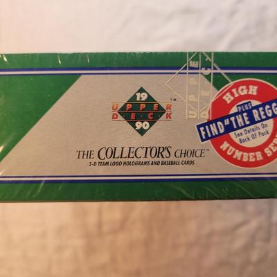 LOT:: 69 SEALED Upper Deck Baseball Cards 1990 Edition