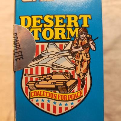 LOT:: 74 Topps Desert Storm Trading Cards Complete Set