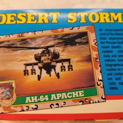 LOT:: 77 Topps Desert Storm Trading Cards Complete Set