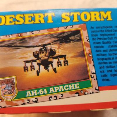 LOT:: 79 Topps Desert Storm Trading Cards Complete Set