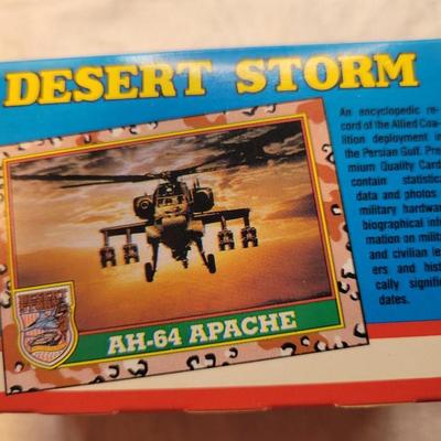 LOT:: 80 Topps Desert Storm Trading Cards Complete Set