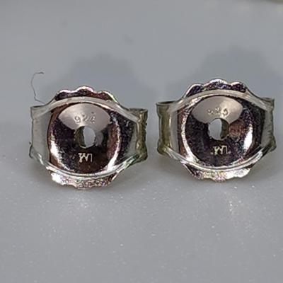 LOT:: NEW in Box- Sterling Silver Feather Drop Pierced Earrings