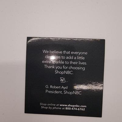 LOT 84:: STUNNING! NEW! Sterling Silver Hinged Blue Diamond Bangle Bracelet