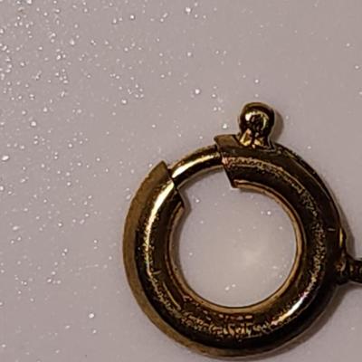 LOT 88:: Vintage RUSSEL 1/20 12k Gold Filled Gemstone Scarab Bracelet w/Saftey chain 7.5"L