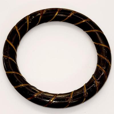 LOT 95:: Two 30" L Necklaces, Two Bracelets and 2 pins featuring Silpada KR "Go Wild" Crystal, Brass, Cowhide Pendant...