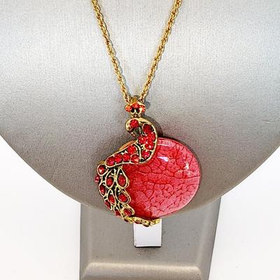 LOT:: Fashion Necklaces and a long gold tone wrap bracelet, featuring Trifari Chain and more