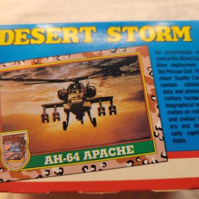 LOT:: 105 Topps Desert Storm Trading Cards Complete Set