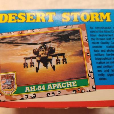 LOT:: 107 Topps Desert Storm Trading Cards Complete Set