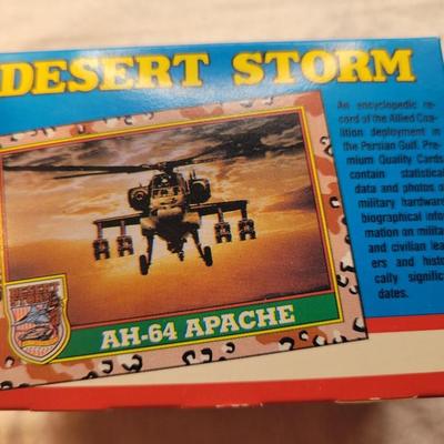 LOT:: 109 Topps Desert Storm Trading Cards Complete Set