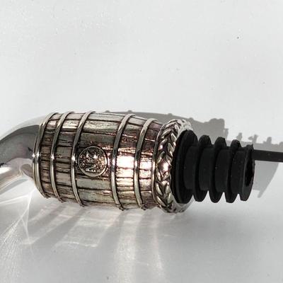 LOT:: New in box Jack Daniel's Crystal Bottle Stopper and Whiskey Barrel Pourer