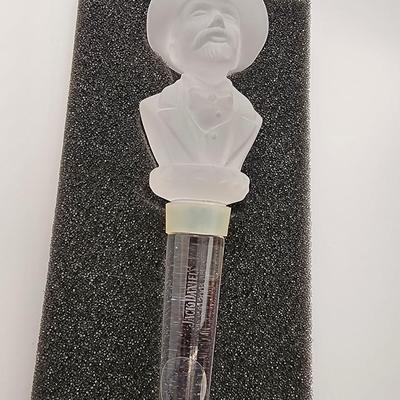 LOT:: New in box Jack Daniel's Crystal Bottle Stopper and Whiskey Barrel Pourer