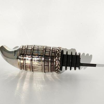 LOT:: New in box Jack Daniel's Crystal Bottle Stopper and Whiskey Barrel Pourer