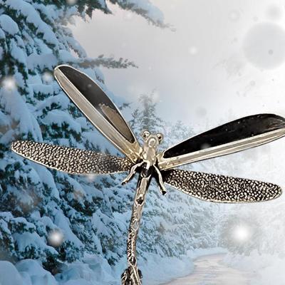 LOT 133:: Vintage Sterling Silver Dragonfly Taxco Mexico 12g