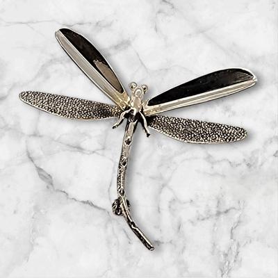 LOT 133:: Vintage Sterling Silver Dragonfly Taxco Mexico 12g