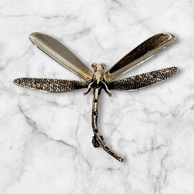 LOT 133:: Vintage Sterling Silver Dragonfly Taxco Mexico 12g