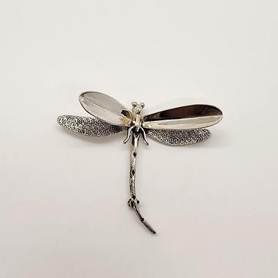 LOT 133:: Vintage Sterling Silver Dragonfly Taxco Mexico 12g
