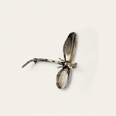 LOT 133:: Vintage Sterling Silver Dragonfly Taxco Mexico 12g
