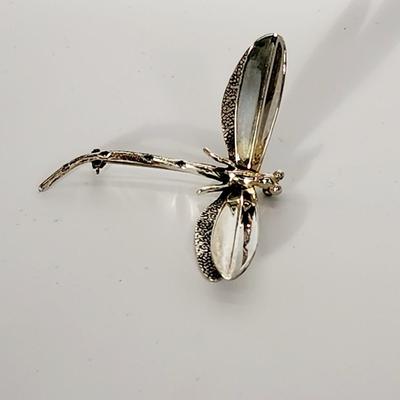 LOT 133:: Vintage Sterling Silver Dragonfly Taxco Mexico 12g