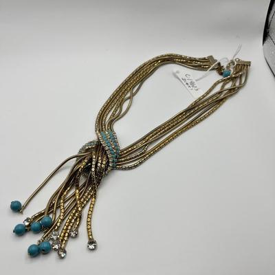 Lot 474 Dior style necklace