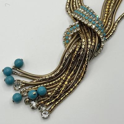 Lot 474 Dior style necklace