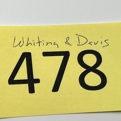 Lot 478 Massive Whiting & Davis Bracelet