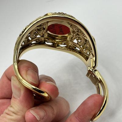 Lot 478 Massive Whiting & Davis Bracelet