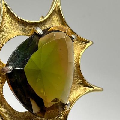 Lot 482 BSK brutalist style brooch