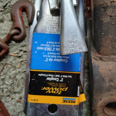 Variety of Automotive needs, hitch, balls, chain, chain binder and more