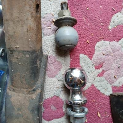 Variety of Automotive needs, hitch, balls, chain, chain binder and more