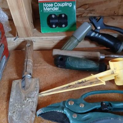 Yard & Garden tools and garden hose attachments
