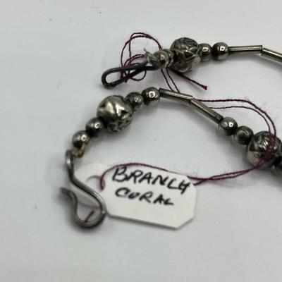 Lot 499 NA Stick Coral Necklace