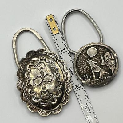 Lot 505 NA Key Chains Sterling Silver