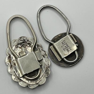 Lot 505 NA Key Chains Sterling Silver