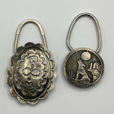 Lot 505 NA Key Chains Sterling Silver