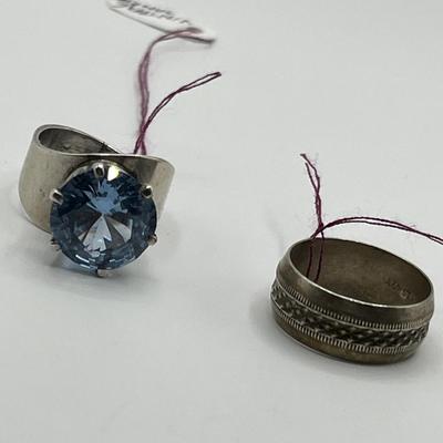 Lot 507 Sterling Rings