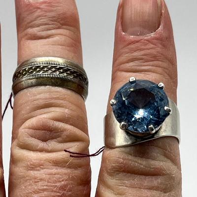 Lot 507 Sterling Rings