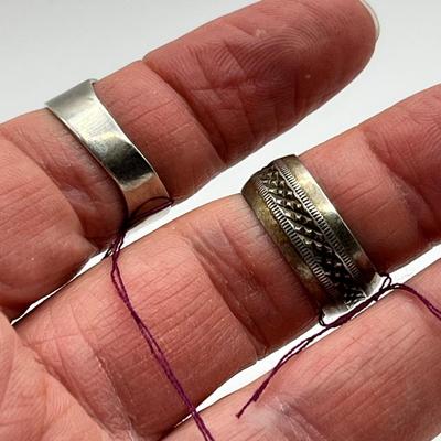 Lot 507 Sterling Rings